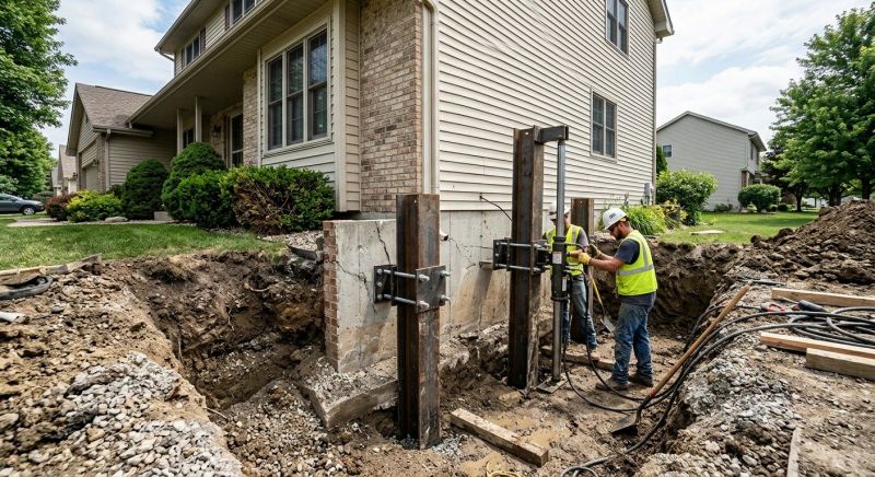 House Underpinning in Perkasie, PA