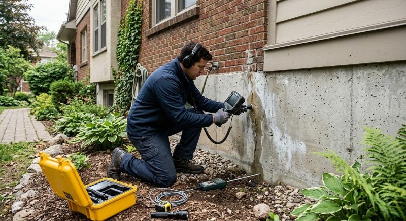 Leaking Foundation Repair in Perkasie, PA
