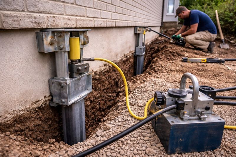 Sinking Foundation Repair in Pennsburg, PA