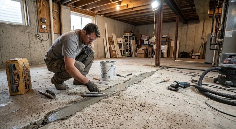 Slab Foundation Repair in Perkasie, PA