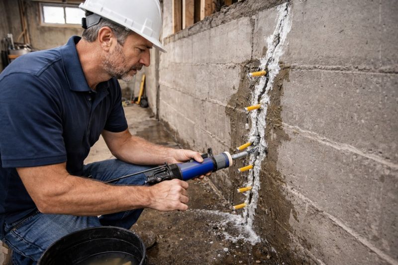 Structural Crack Repair in Perkasie, PA