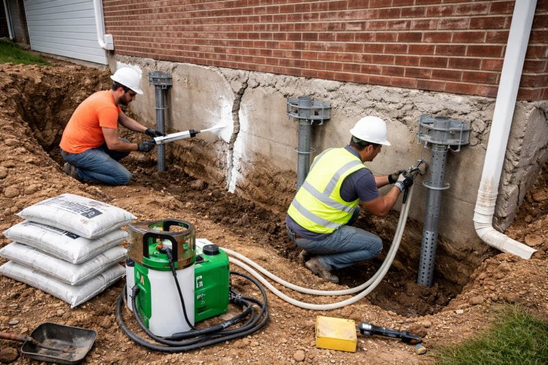 Structural Foundation Repair in Allentown, PA