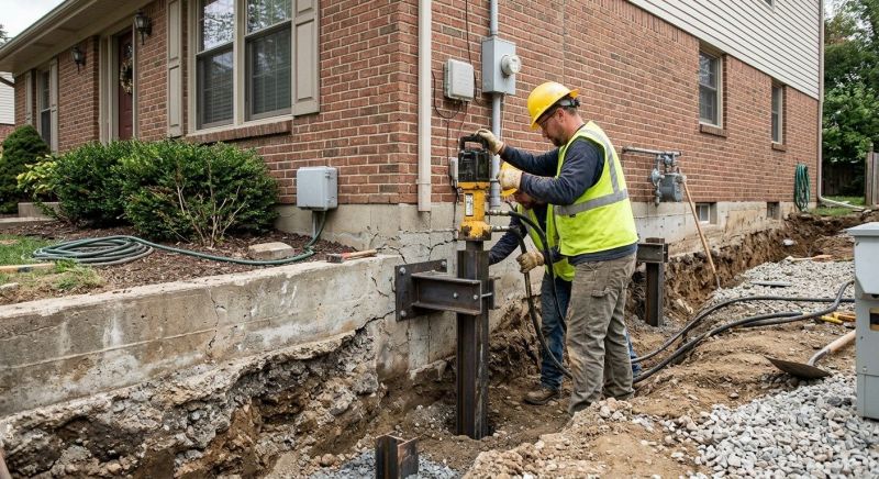 Structural Foundation Repair in Gladwyne, PA