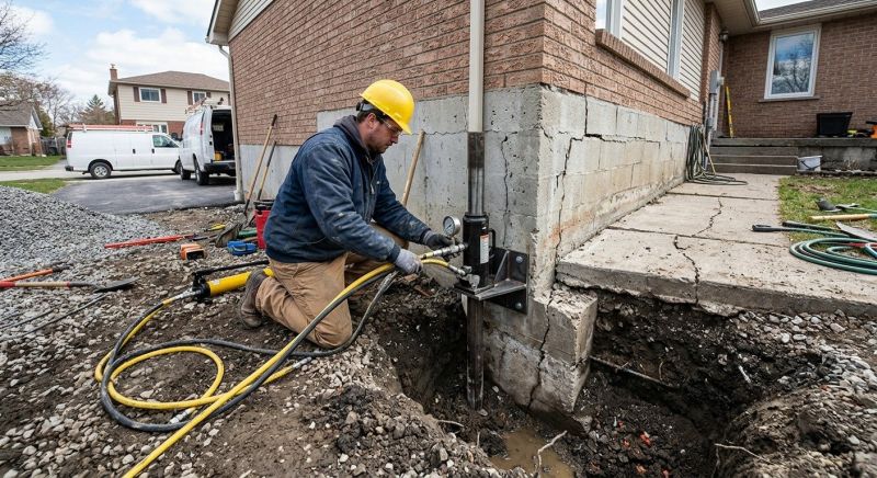 Underpinning Repair in Perkasie, PA